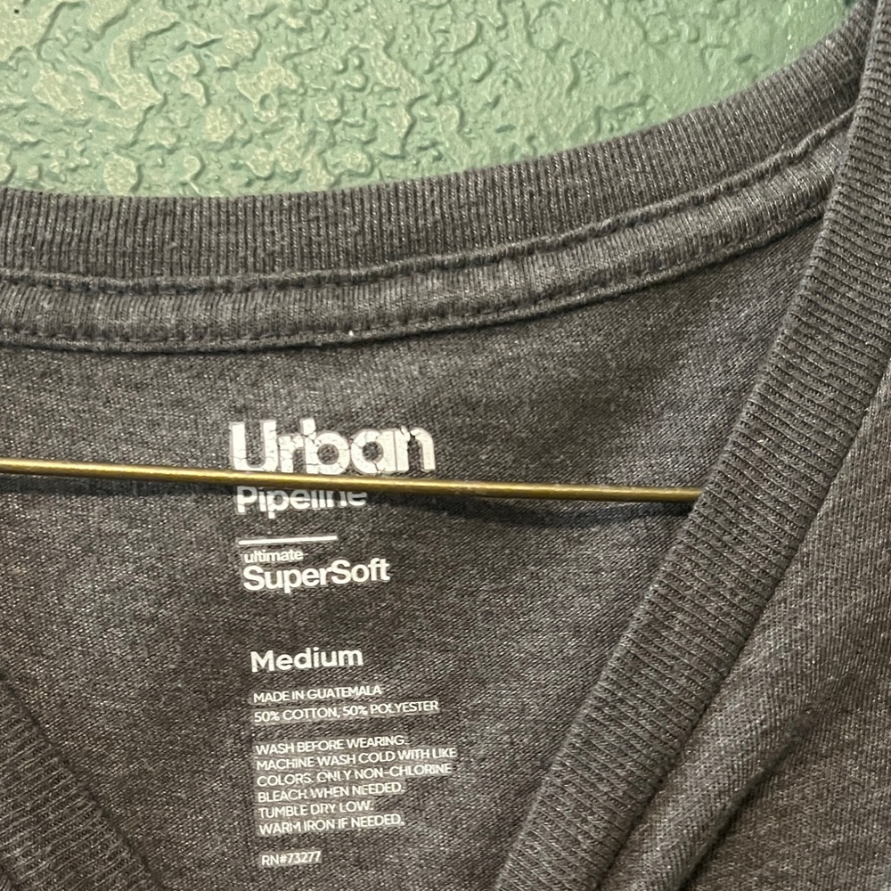 Urban Pipeline Charcoal Tee